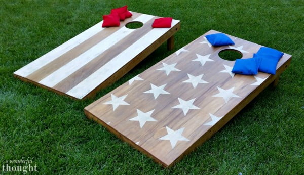 DIY Cornhole Boards