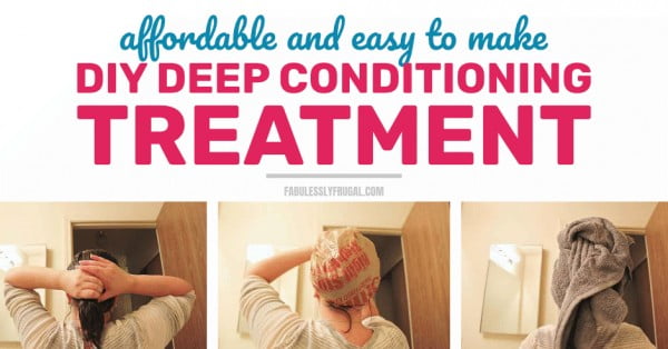 Cheap DIY Deep Conditioning Treatment