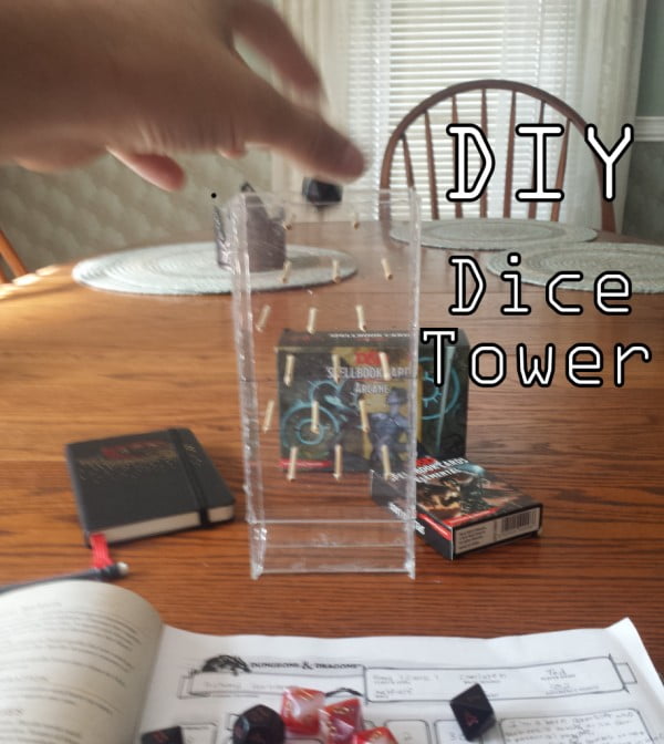 DIY: Budget Dice Tower Tutorial