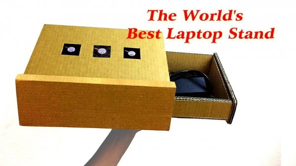 How to make LAPTOP STAND from Cardboard