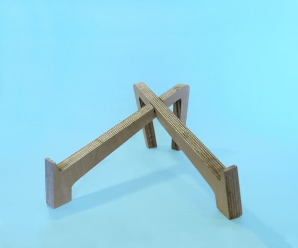 Plywood Laptop Stand