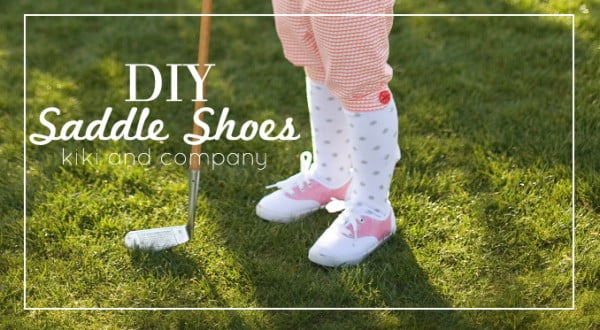 DIY Saddle Shoes {Tutorial}