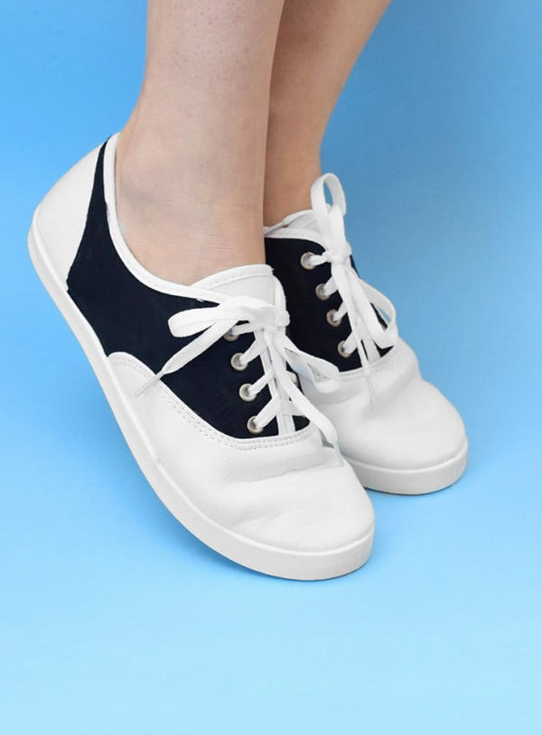 DIY Saddle Shoes Tutorial