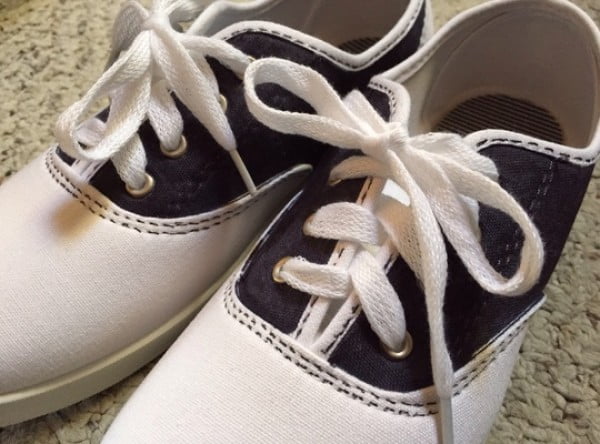 How to DIY a Pair of Saddleshoes