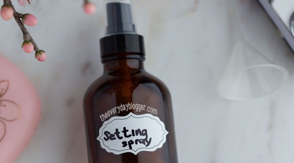 DIY Setting Spray for Makeup That Wont Budge