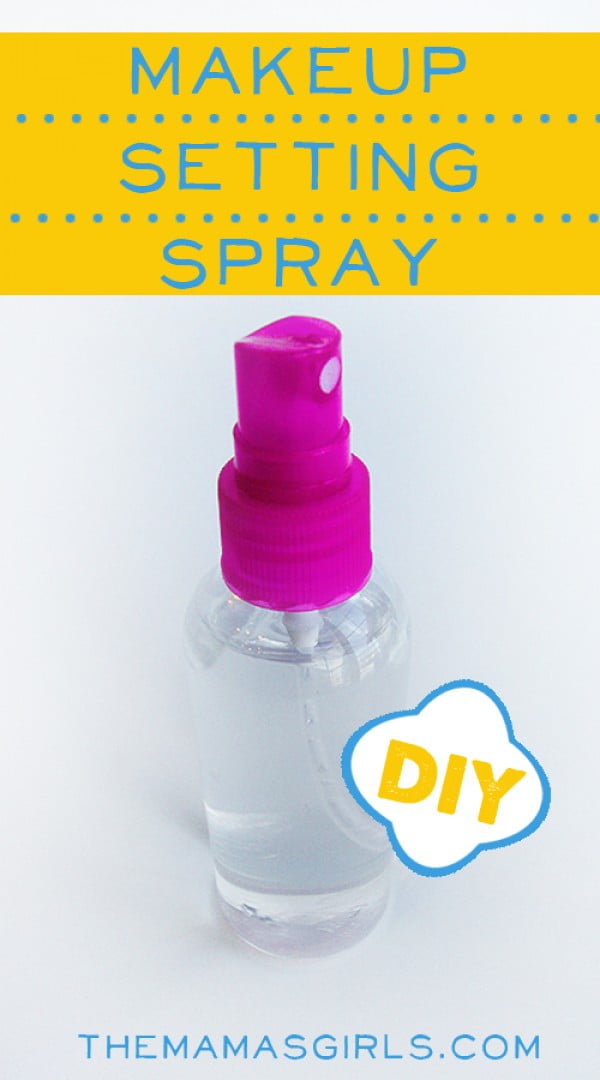 DIY Makeup Setting Spray