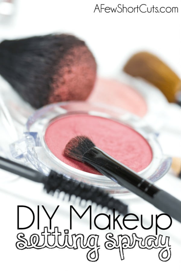 DIY Makeup Setting Spray