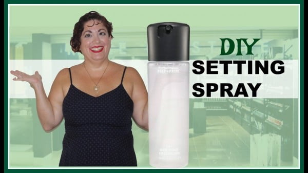 DIY Makeup Setting Spray For Oily Skin