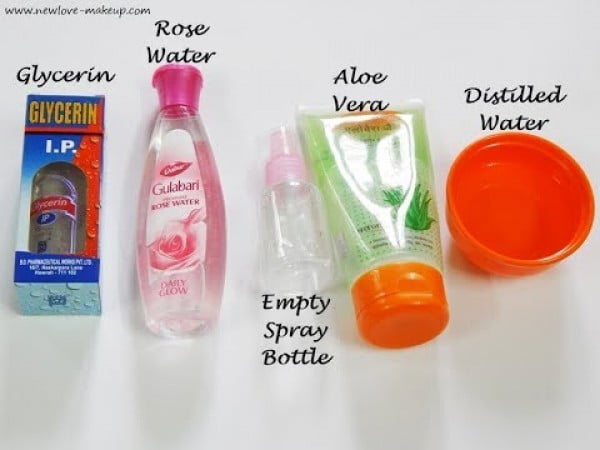 how to make setting spray at home