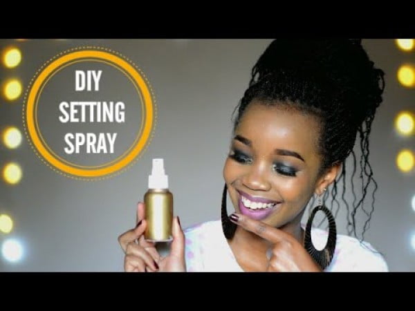CHEAP AND EASY DIY SETTING SPRAY THAT'LL MAKE YOUR SKIN GLOW!