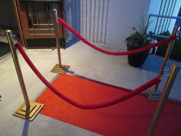 DIY Red Carpet Stanchions