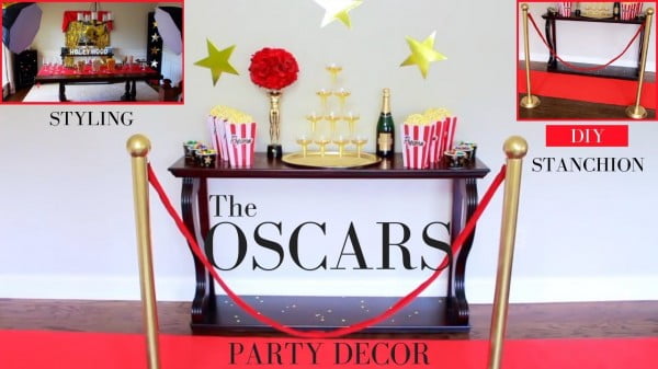 The Oscars Party Decor Ideas
