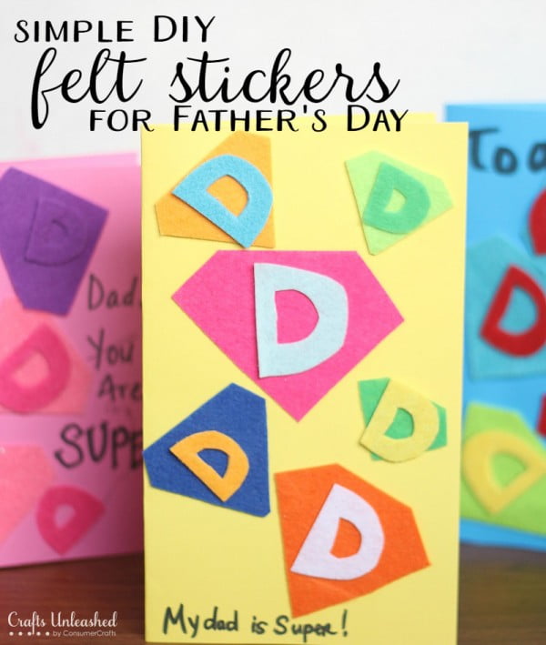 DIY Stickers Tutorial: Easy Felt Stickers
