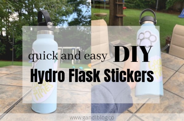 Quick and Easy DIY Hydro Flask Stickers