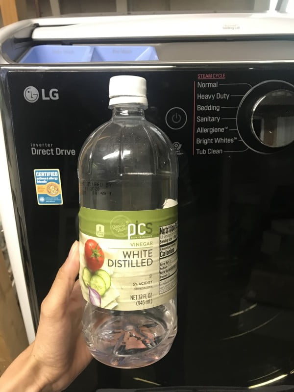 You Should Pour Vinegar into Your Washing Machine