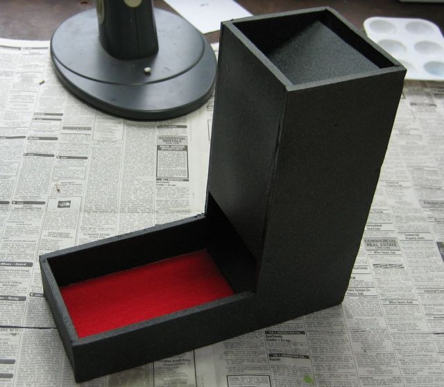 foamboard dice tower
