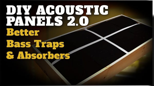 DIY Bass Traps and Acoustic Panels