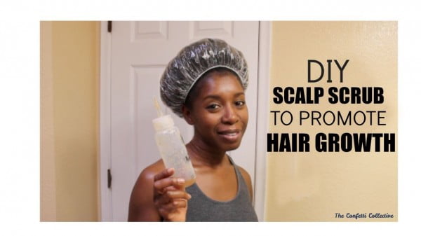 DIY Scalp Scrub to Promote Hair Growth